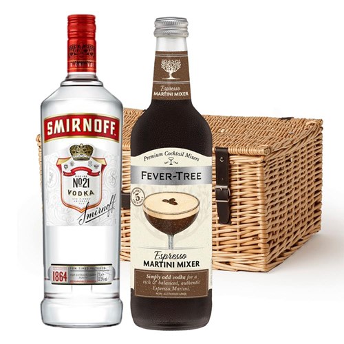 Smirnoff Red Vodka Espresso Martini Cocktail Hamper